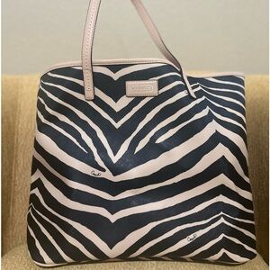 Coach Zebra Tote